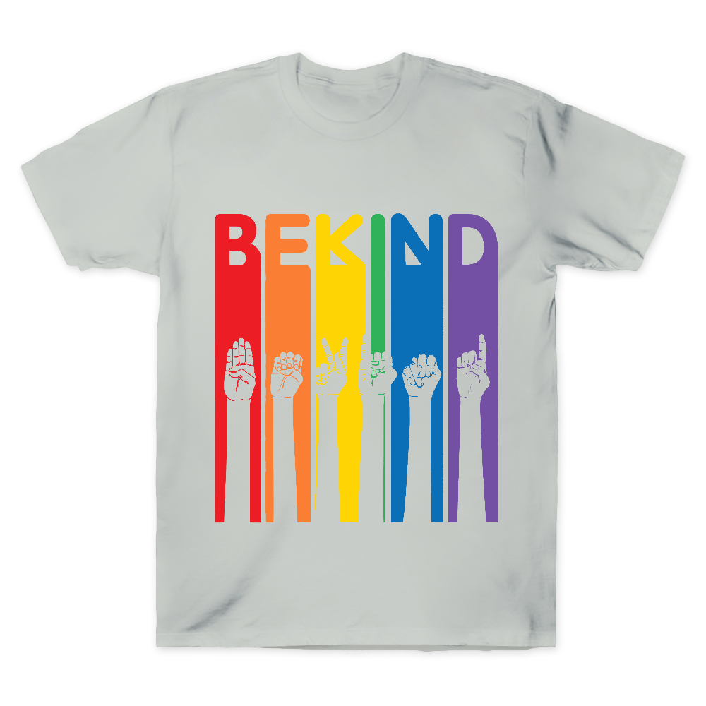 Be Kind Sign Language Cotton Doctor T-shirt