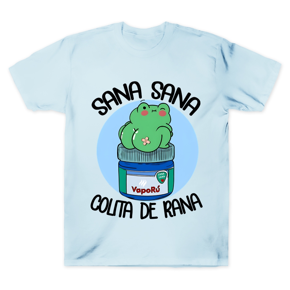 Sana Sana Colita De Rana Spanish Cotton Doctor T-shirt