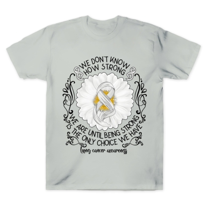 We Don’t Know How Strong Cotton Doctor T-shirt