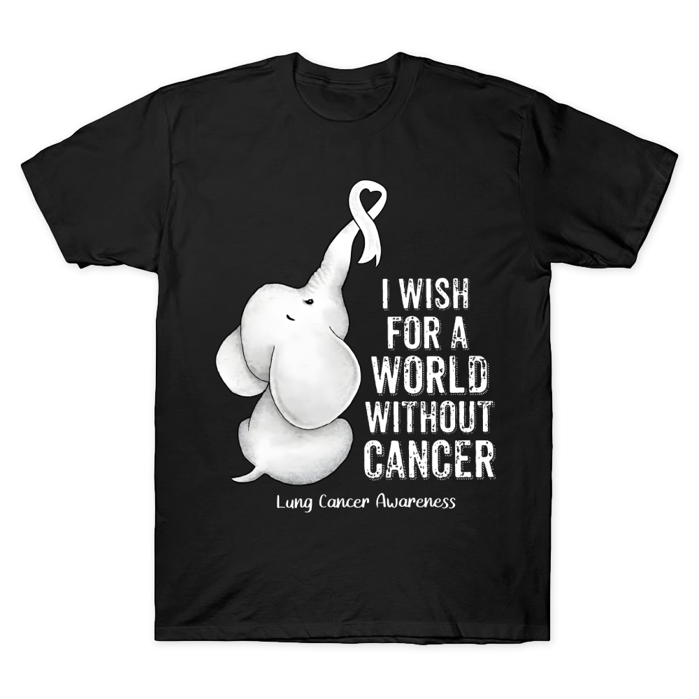 I Wish For A World Without Cancer Cotton Doctor T-shirt