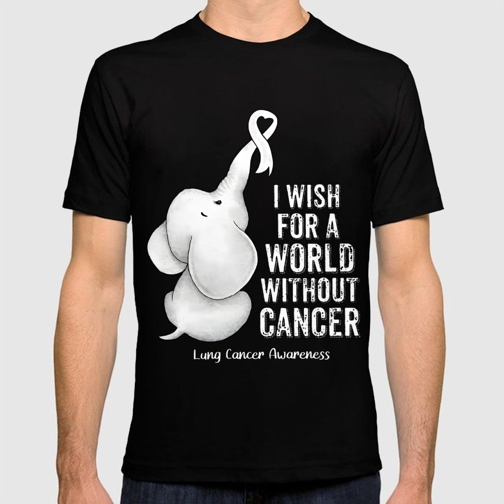 I Wish For A World Without Cancer Cotton Doctor T-shirt