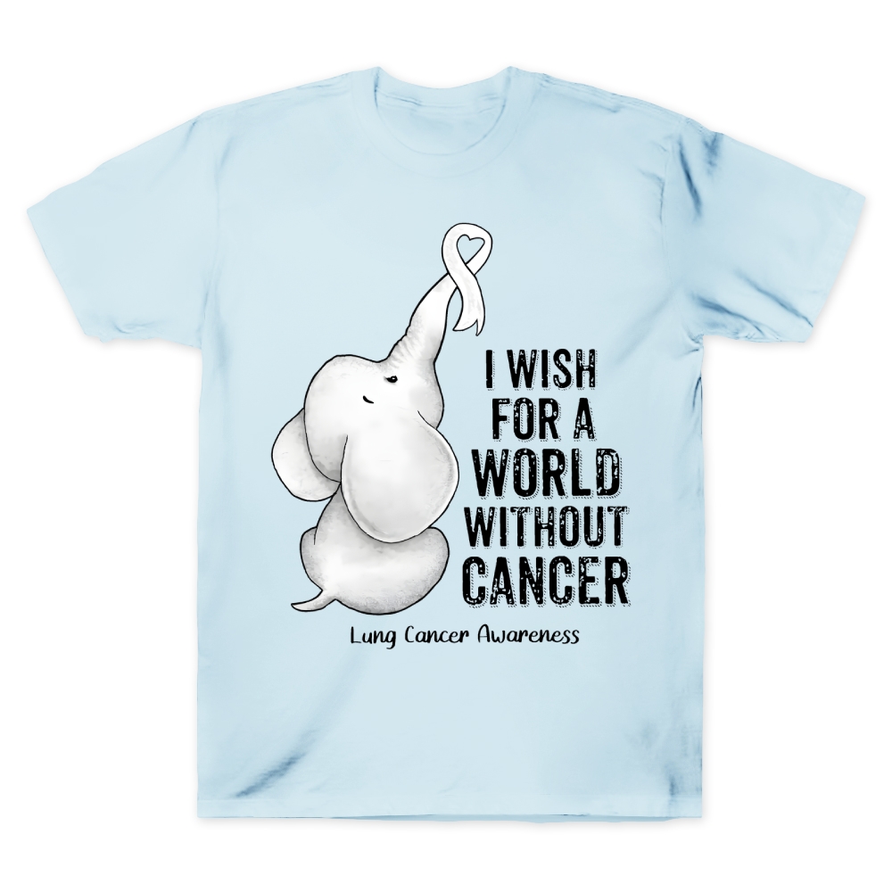 I Wish For A World Without Cancer Cotton Doctor T-shirt
