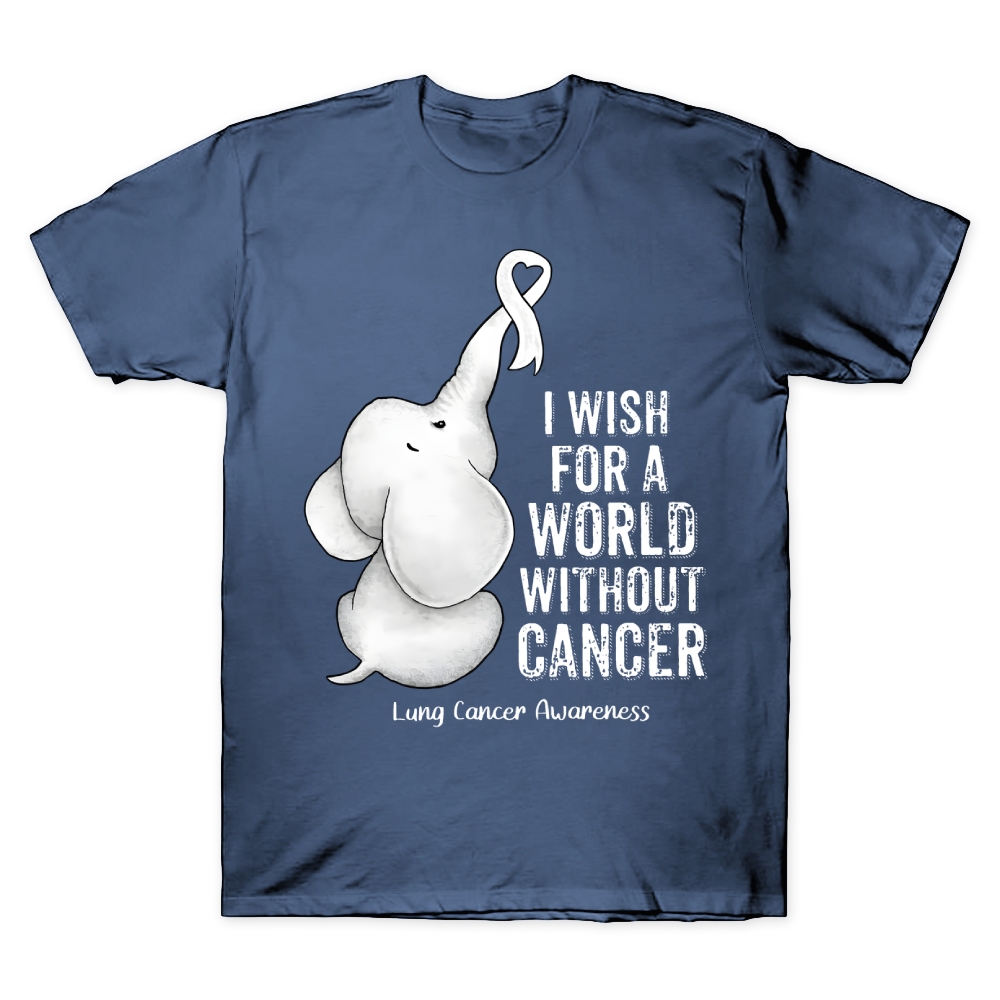 I Wish For A World Without Cancer Cotton Doctor T-shirt