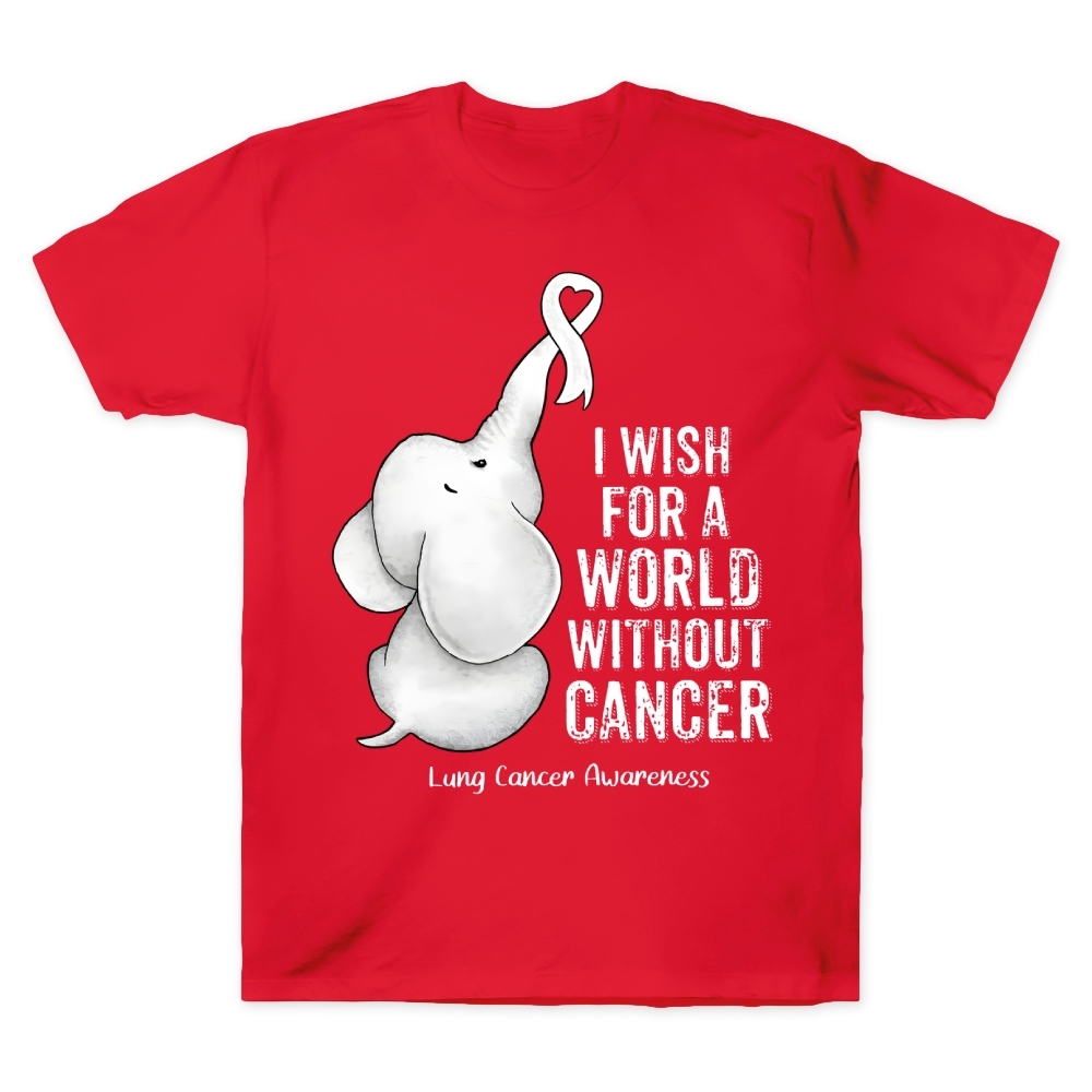 I Wish For A World Without Cancer Cotton Doctor T-shirt