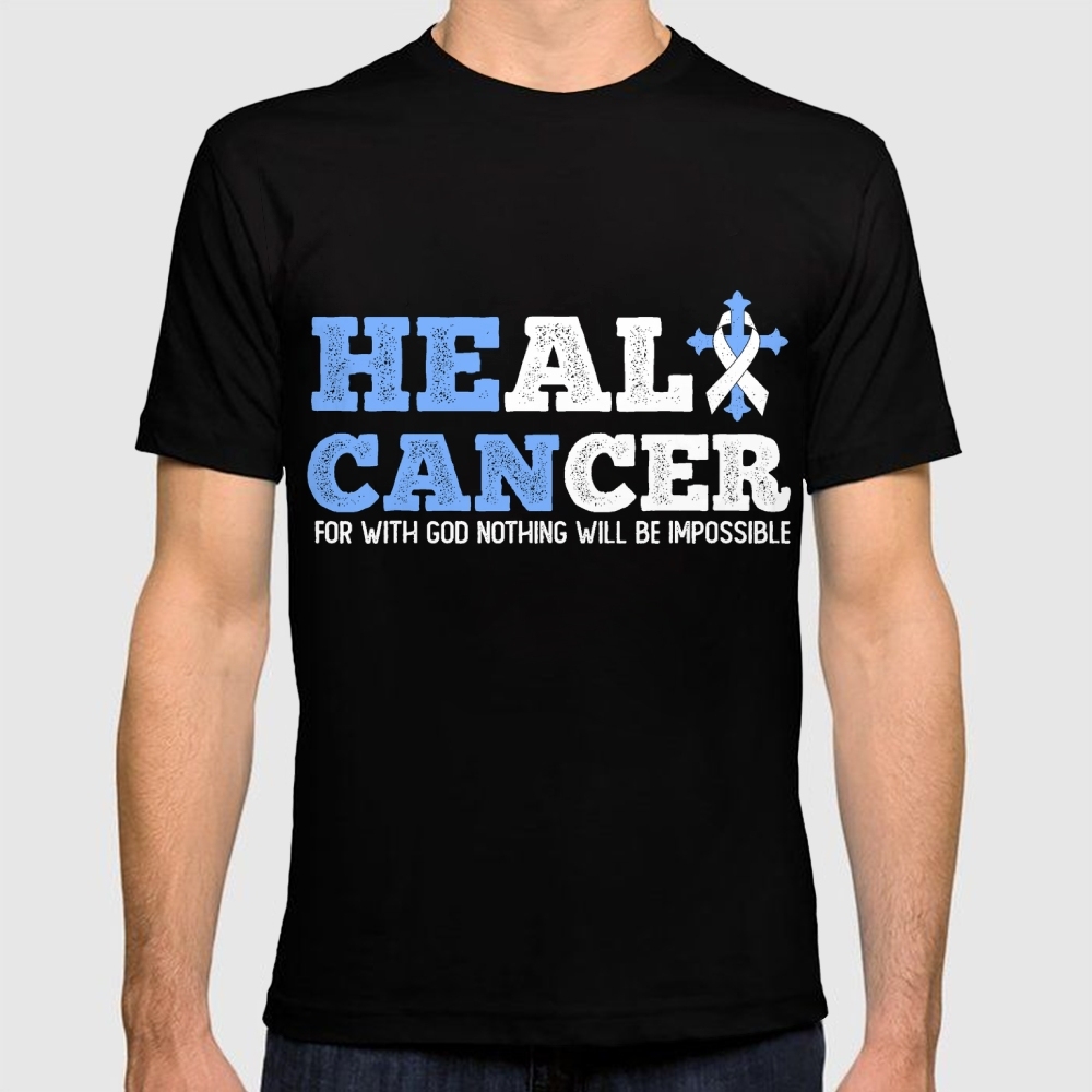 Heal Cancer With God Nothing Is Impossible Cotton Doctor T-shirt