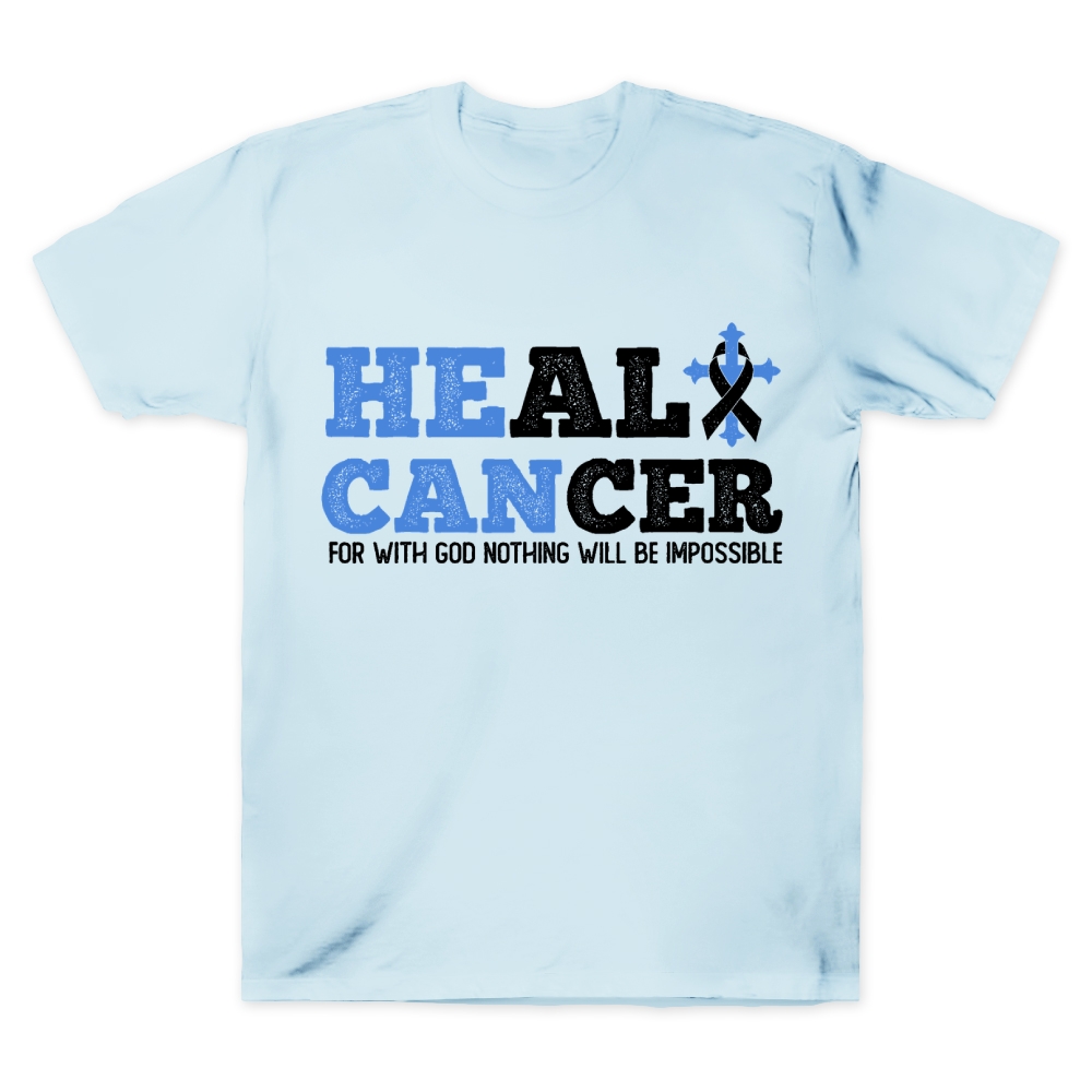 Heal Cancer With God Nothing Is Impossible Cotton Doctor T-shirt