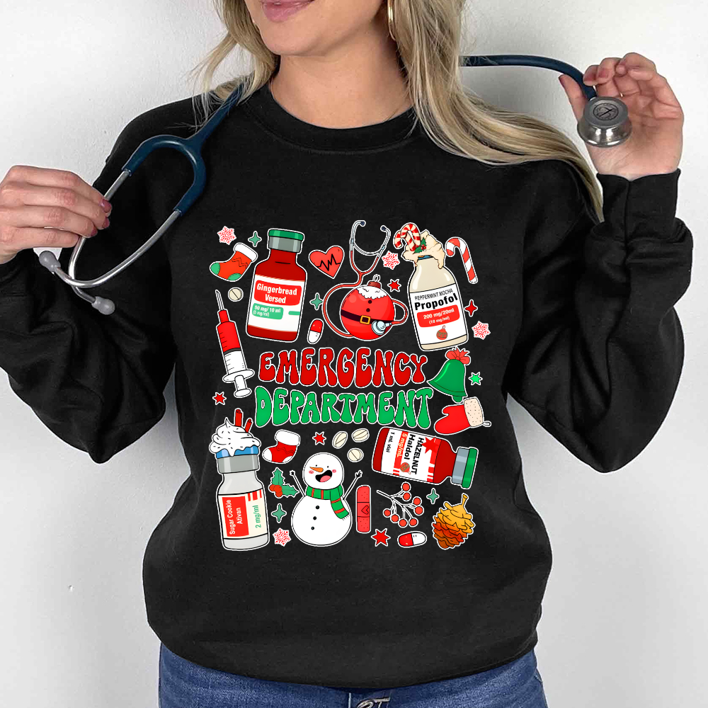 Emergency Department Cotton Pullover Sweatshirt