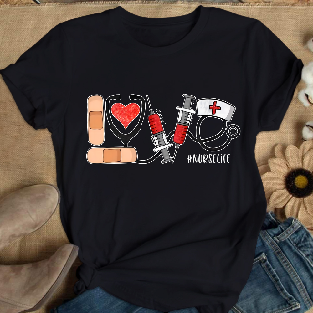 Nurselife Cotton Nurse T-shirt