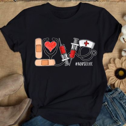 Nurselife Cotton Nurse T-shirt