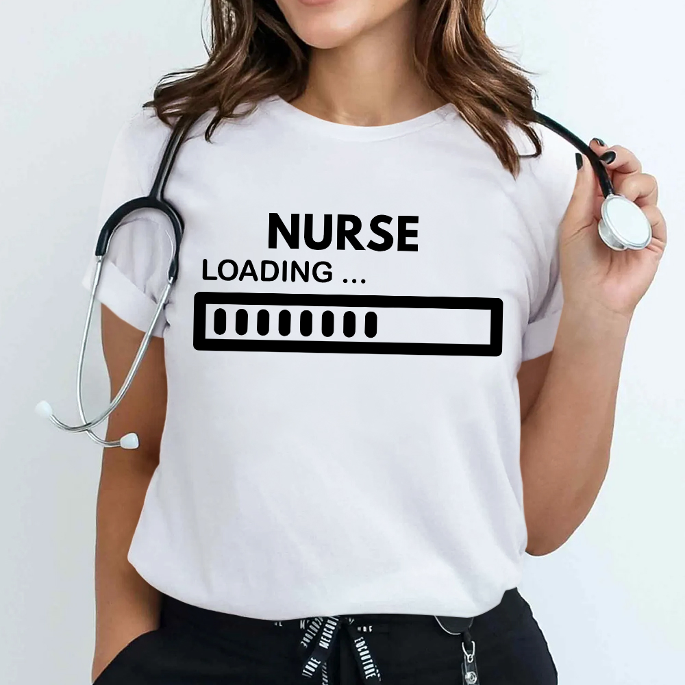 Nurse Loading Cotton Nurse T-shirt