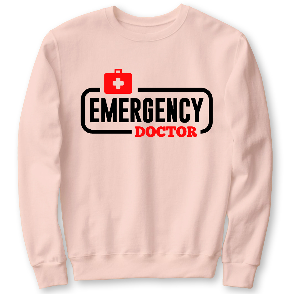Emergency Doctor Cotton Pullover Sweatshirt