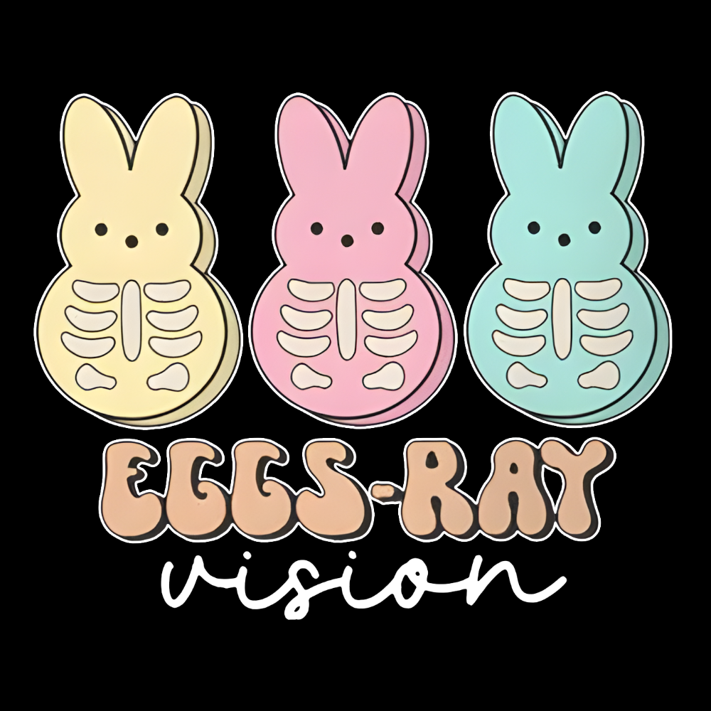 Eggs Ray Vision Radiology Cotton Nurse T-shirt
