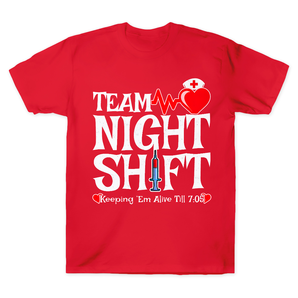 Team Night Shift Cotton Doctor T-shirt