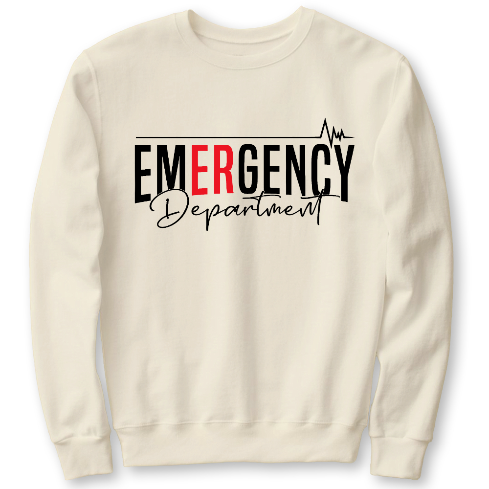 Emergency Department Cotton Pullover Sweatshirt