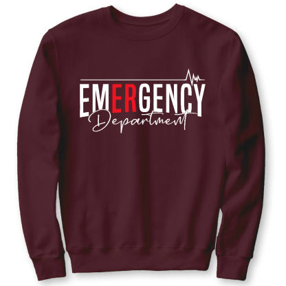 Emergency Department Cotton Pullover Sweatshirt