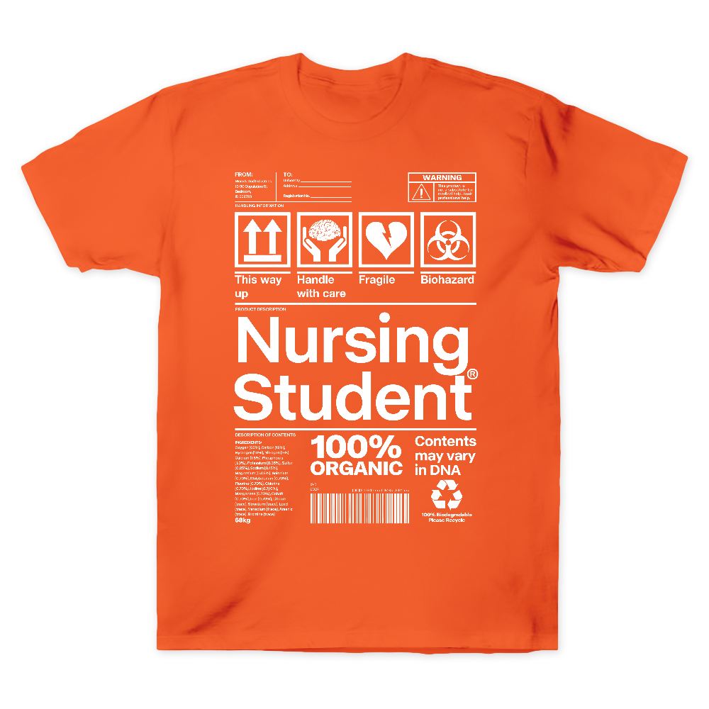School Of Nursing Student Gift Cotton Doctor T-shirt