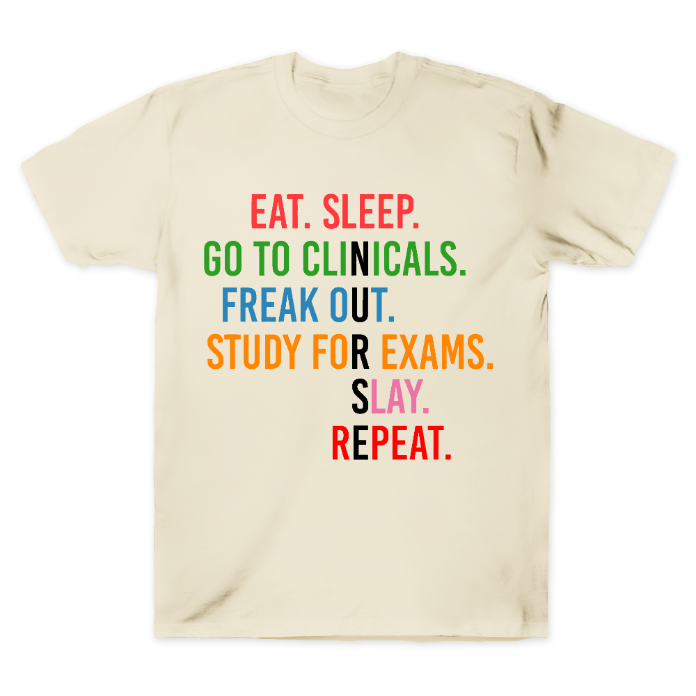 Nursing School Student Future Nurse Rn Cotton Doctor T-shirt