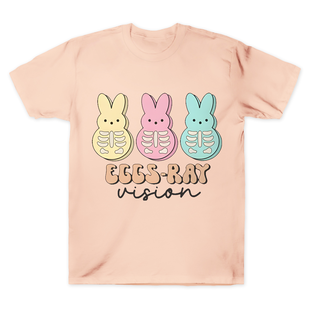 Eggs Ray Vision Radiology Cotton Doctor T-shirt