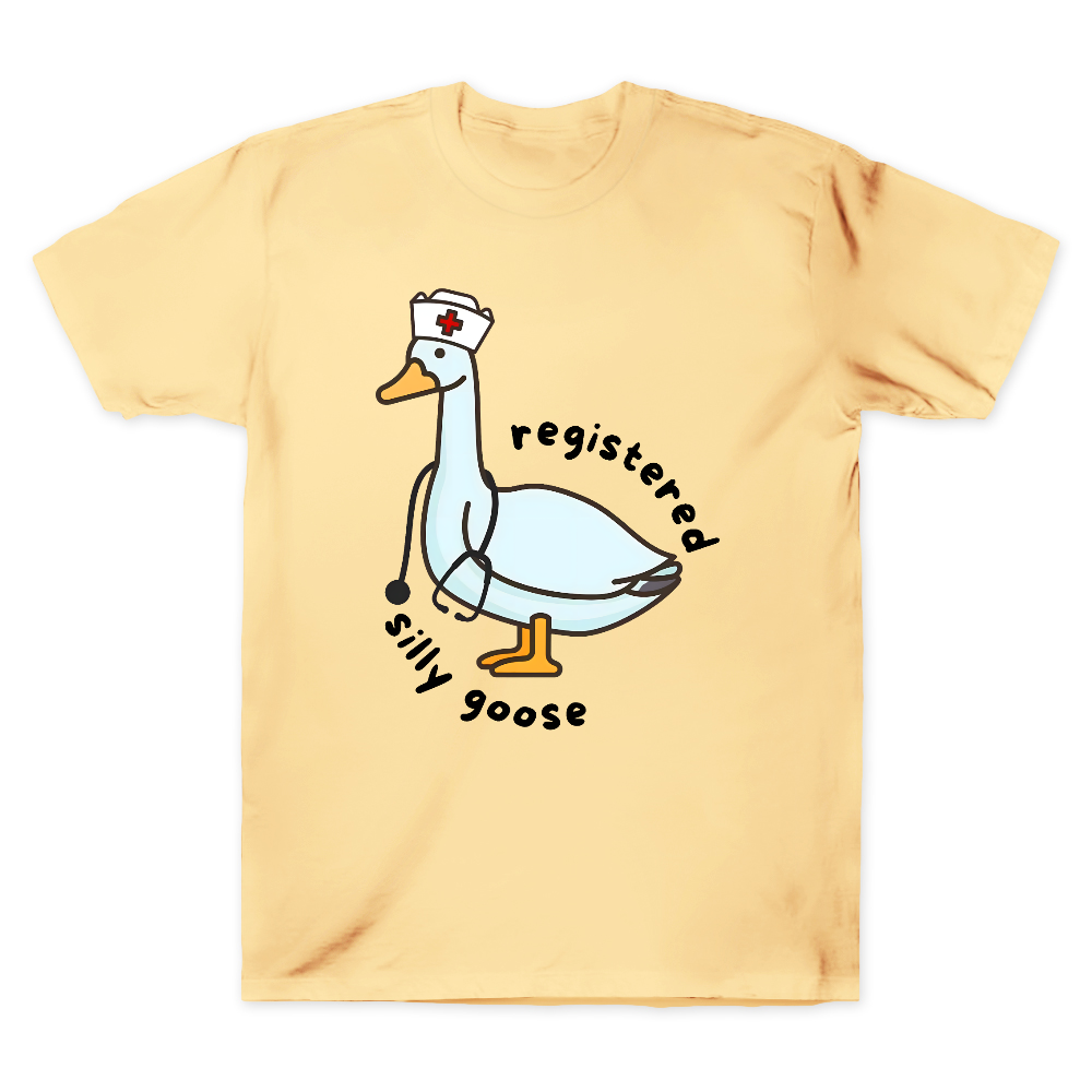 Registered Silly Goose Cotton Doctor T-shirt