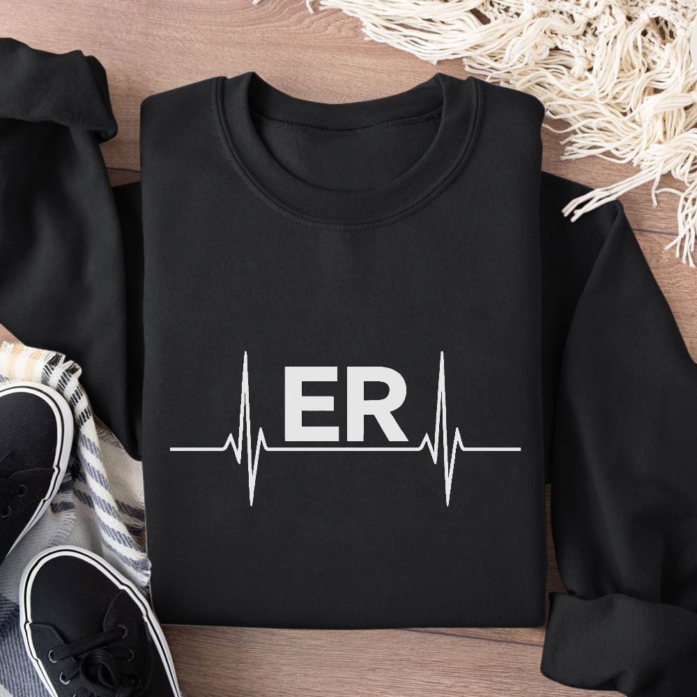 Er Cotton Pullover Sweatshirt