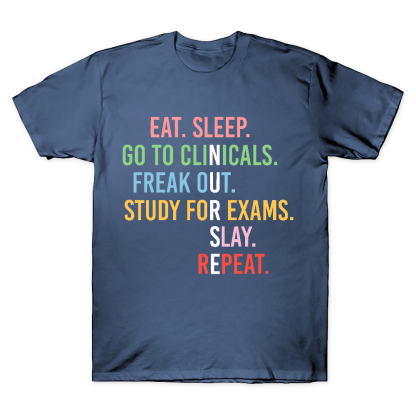 Nursing School Student Future Nurse Rn Cotton Doctor T-shirt