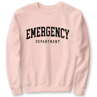 Emergency Department Cotton Pullover Sweatshirt