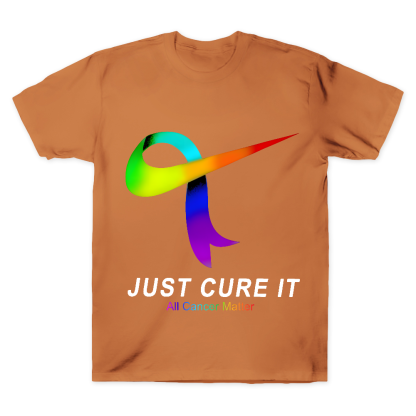 Just Cure It Cancer Awareness Doesn'T Discriminate Cotton Doctor T-shirt