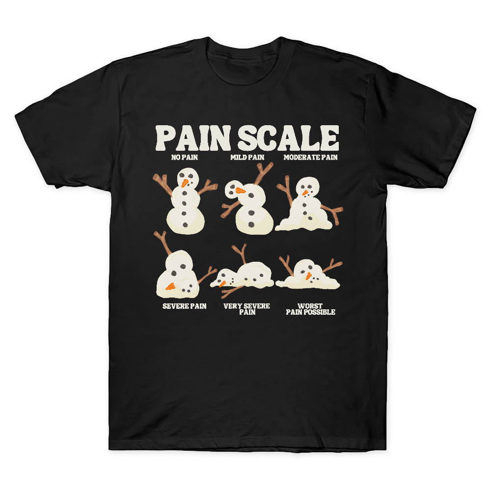 Healthcare Worker Pain Assessment Cotton Doctor T-shirt