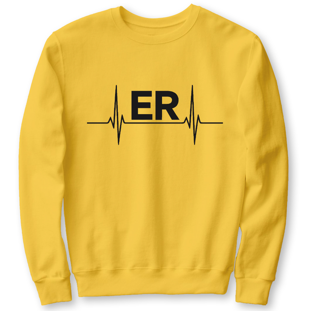 Er Cotton Pullover Sweatshirt