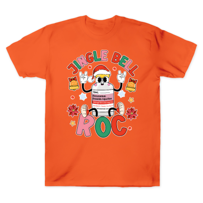 Jingle Bell Roc Funny Cotton Doctor T-shirt