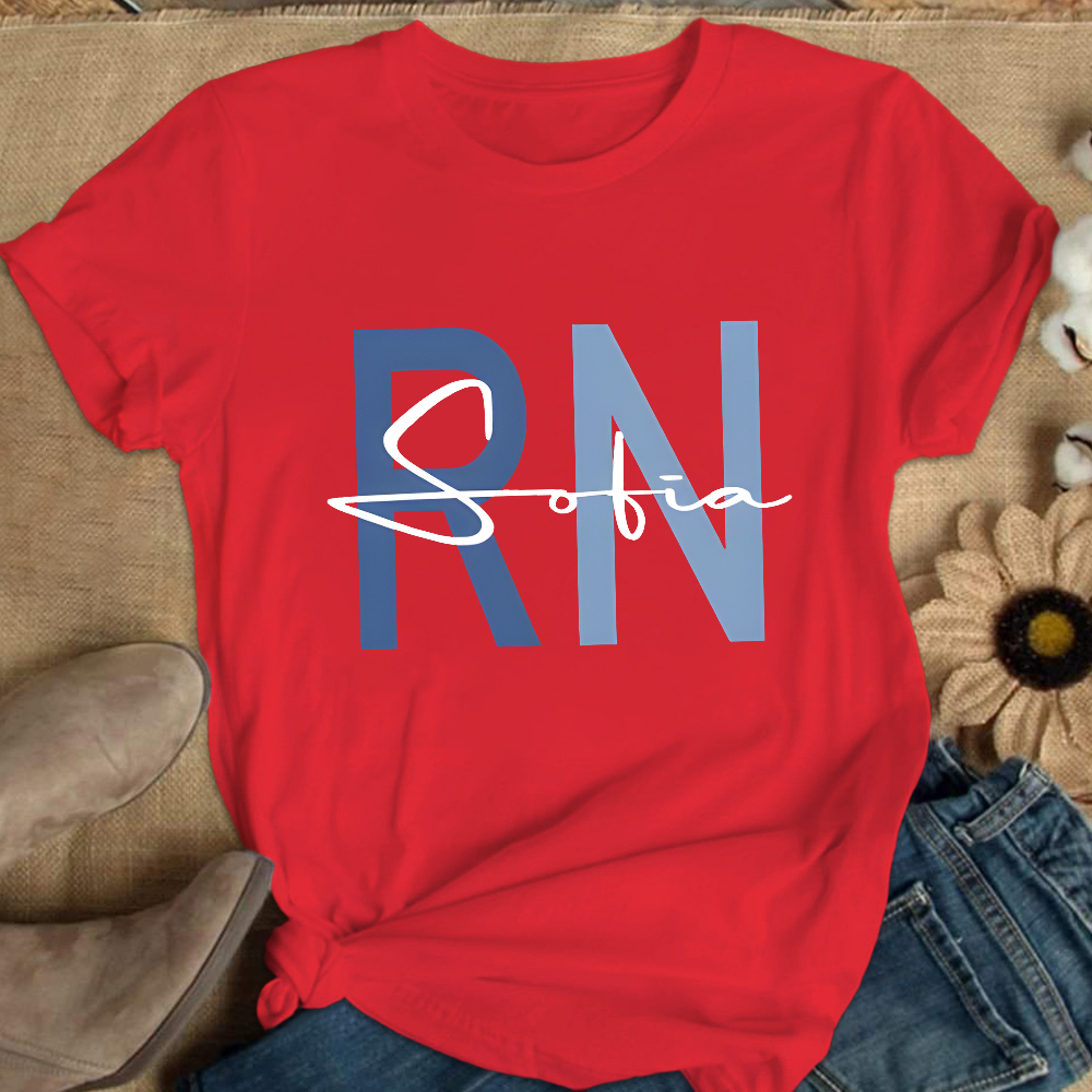 RN Sofia Cotton Nurse T-shirt