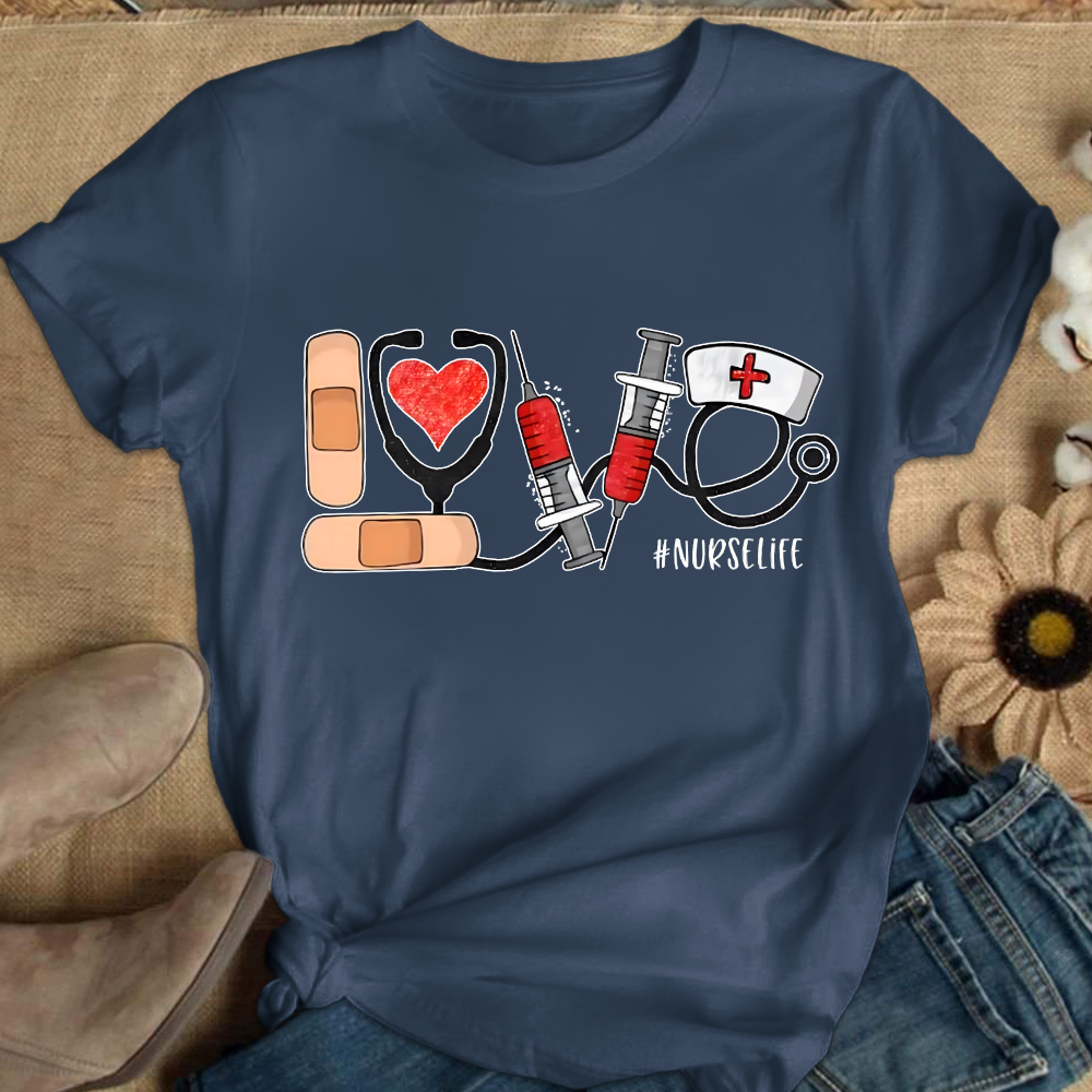 Nurselife Cotton Nurse T-shirt