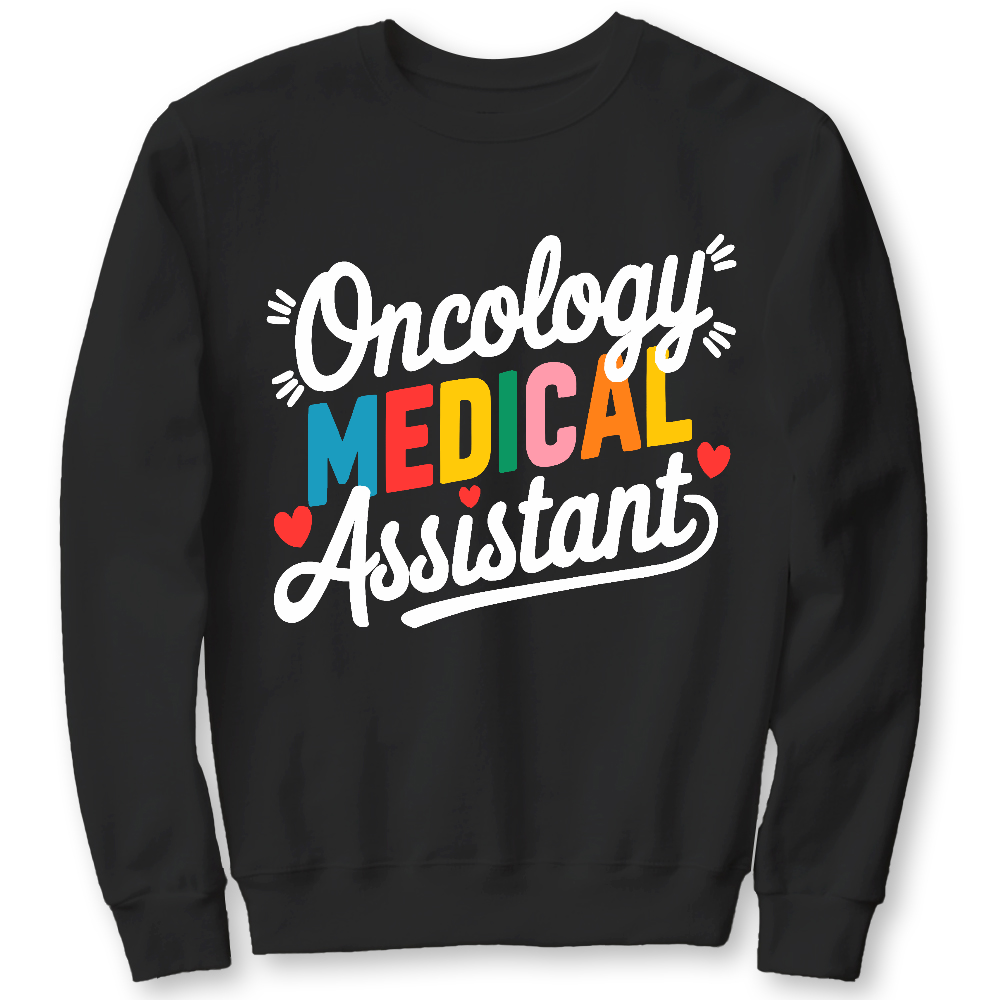 Oncology Medical Assistant Cotton Pullover Sweatshirt