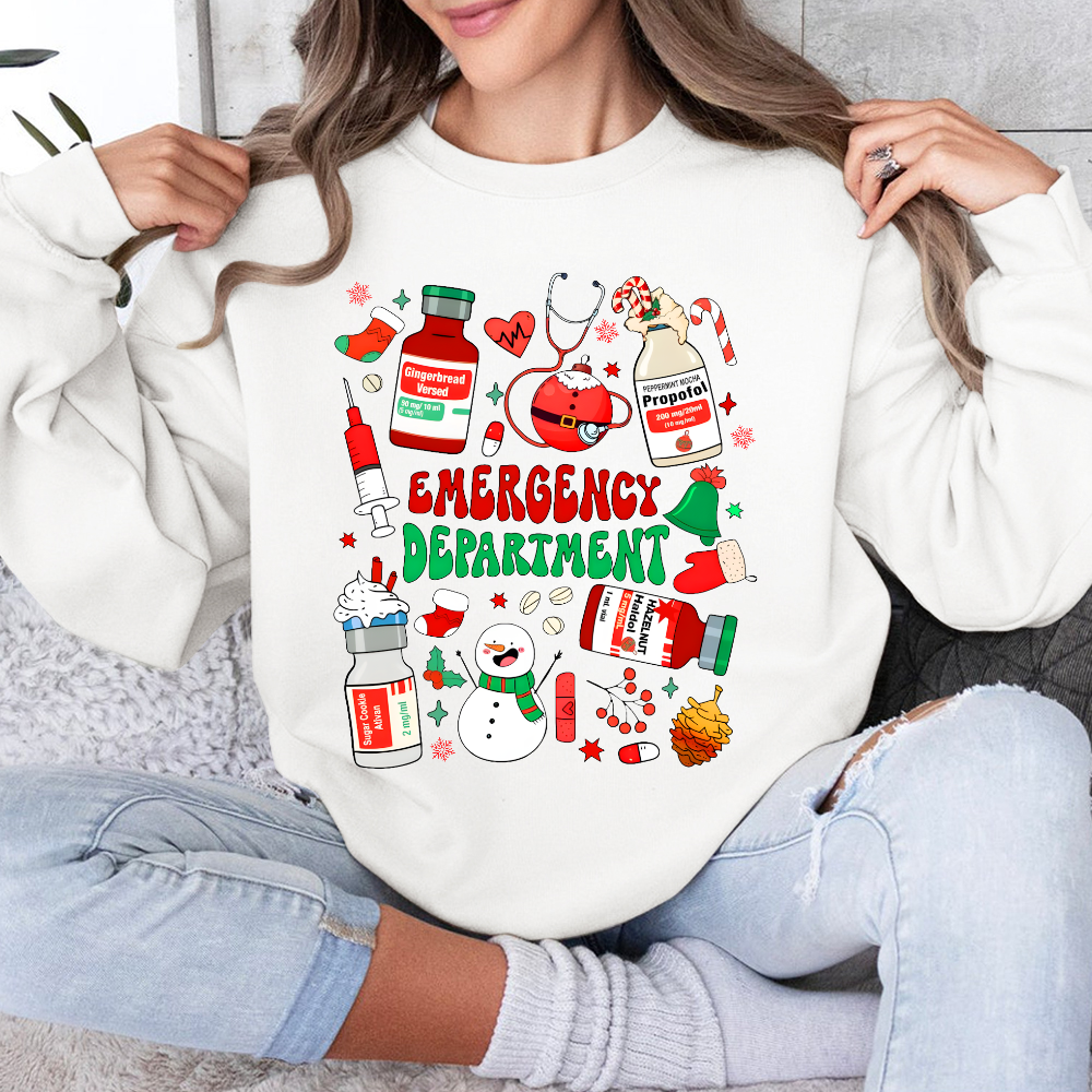 Emergency Department Cotton Pullover Sweatshirt