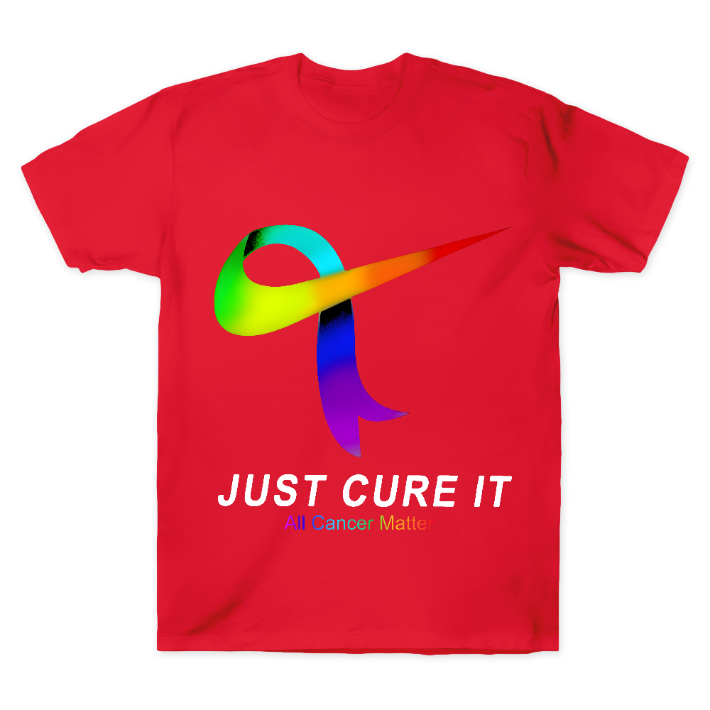 Just Cure It Cancer Awareness Doesn'T Discriminate Cotton Doctor T-shirt