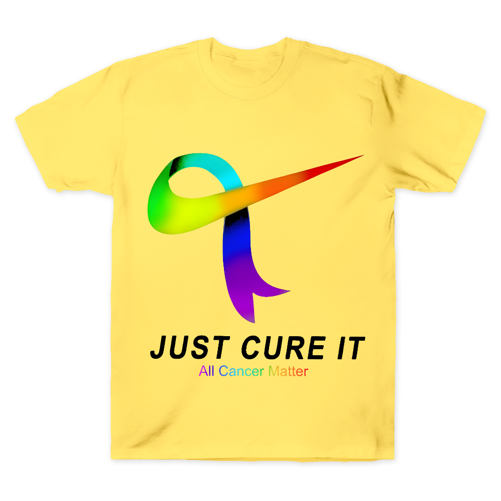 Just Cure It Cancer Awareness Doesn'T Discriminate Cotton Doctor T-shirt