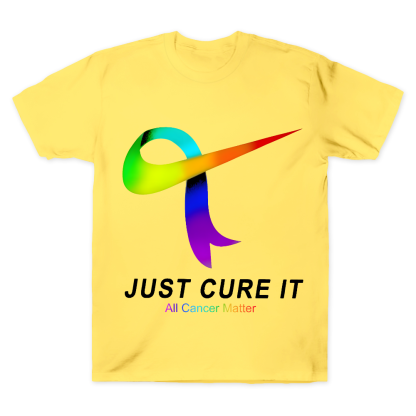 Just Cure It Cancer Awareness Doesn'T Discriminate Cotton Doctor T-shirt