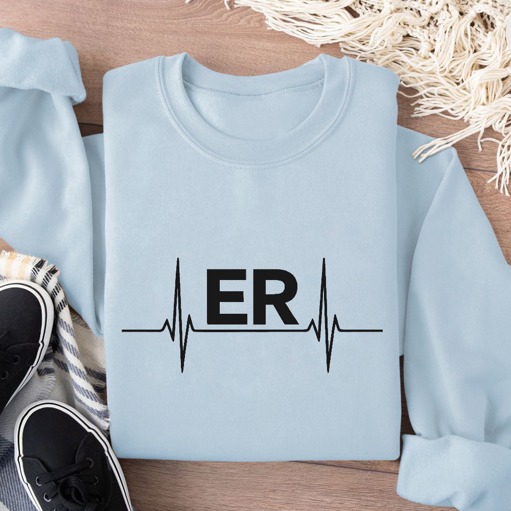 Er Cotton Pullover Sweatshirt