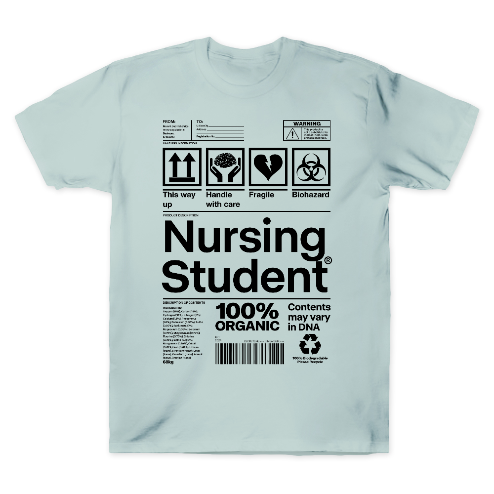School Of Nursing Student Gift Cotton Doctor T-shirt