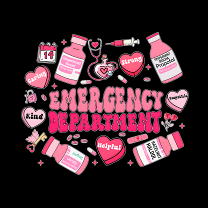 Emergency Department Gift Cotton Nurse T-shirt