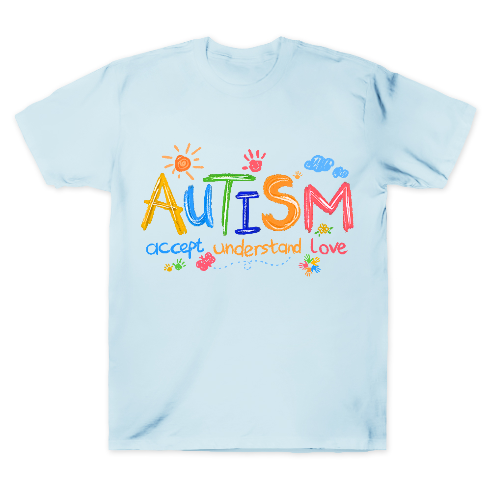Autism Accept Understand Love Cotton Doctor T-shirt