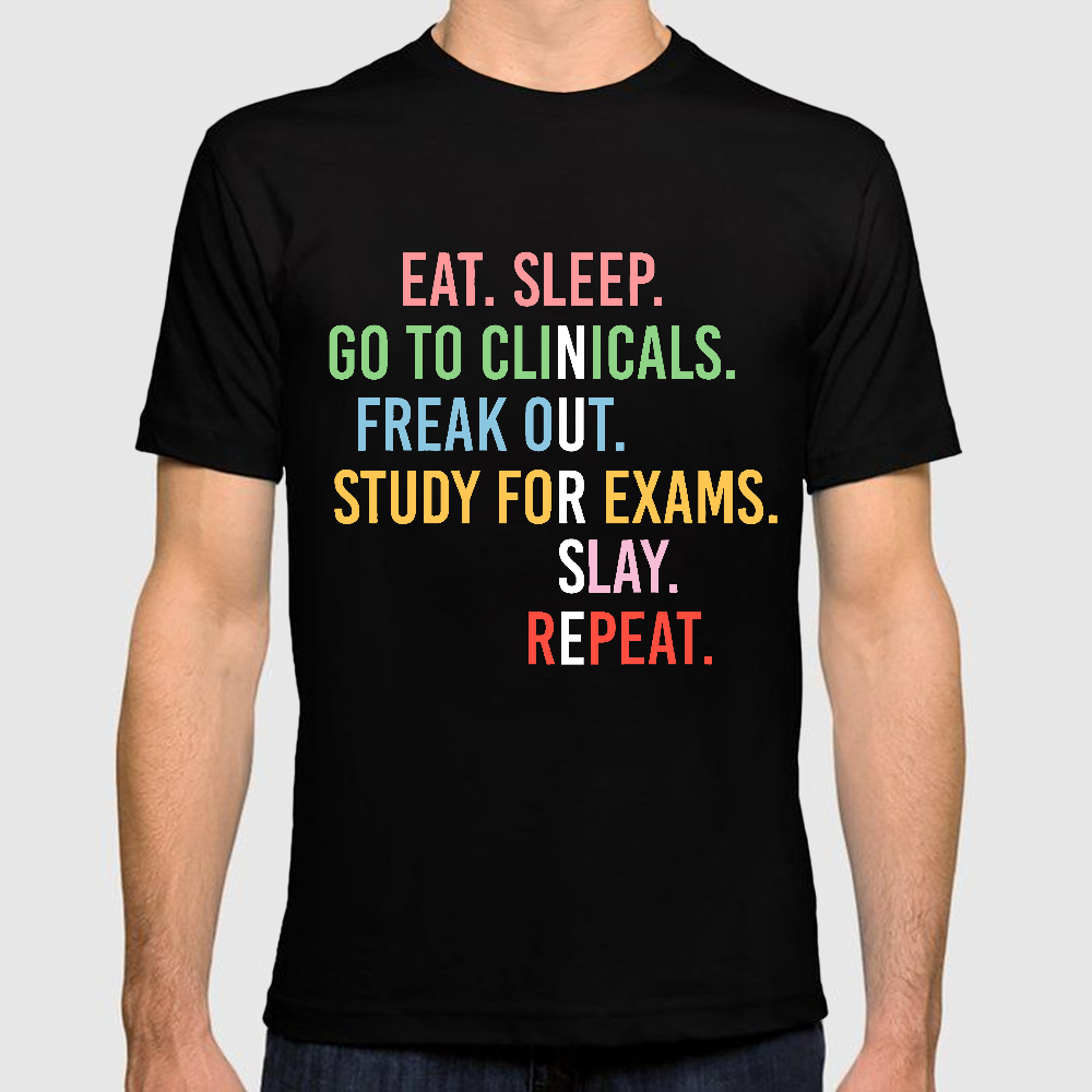 Nursing School Student Future Nurse Rn Cotton Doctor T-shirt