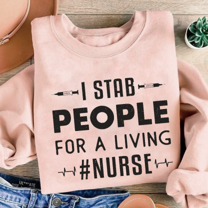 ICU Nurses Medicine Emergency Ambulance Cotton Pullover Sweatshirt