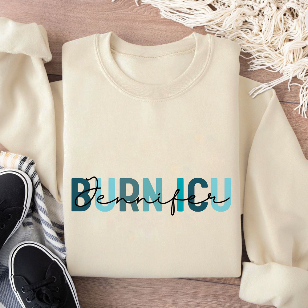 Burn ICU Cotton Pullover Sweatshirt