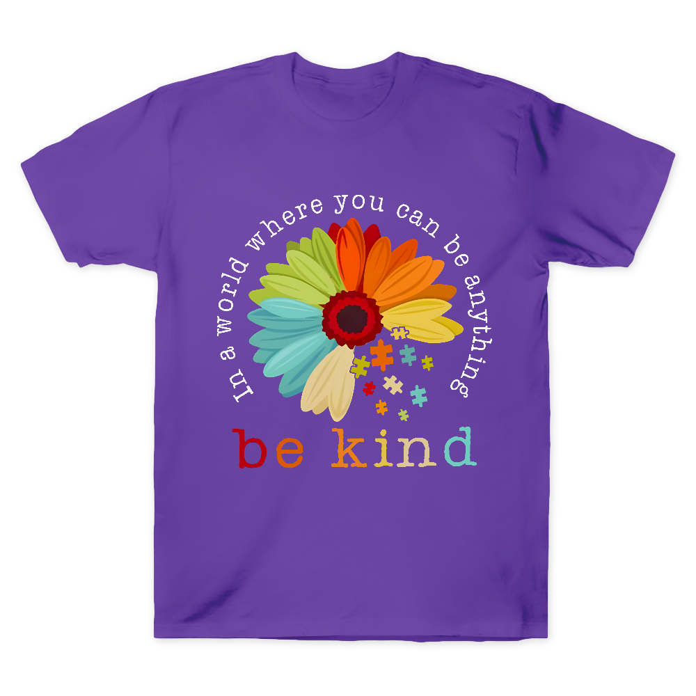 In A World Where You Can Be Anything Be Kind Cotton Doctor T-shirt