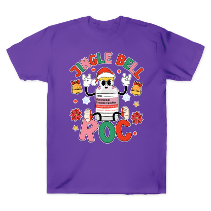 Jingle Bell Roc Funny Cotton Doctor T-shirt