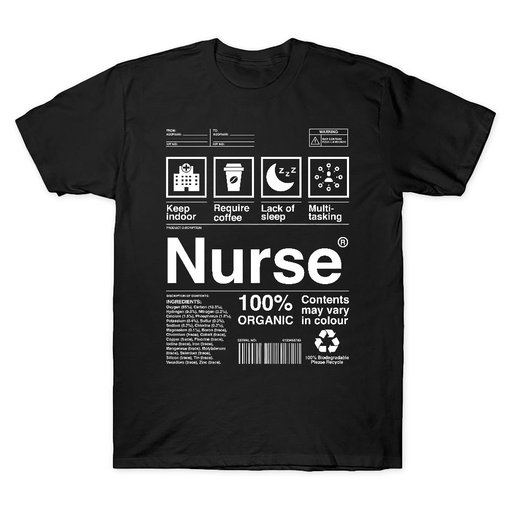 Nurse Gift Instructions For Nurses Cotton Doctor T-shirt