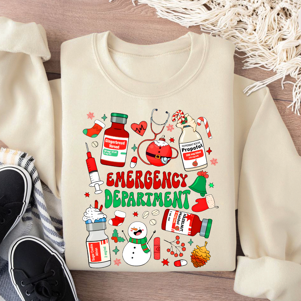 Emergency Department Cotton Pullover Sweatshirt