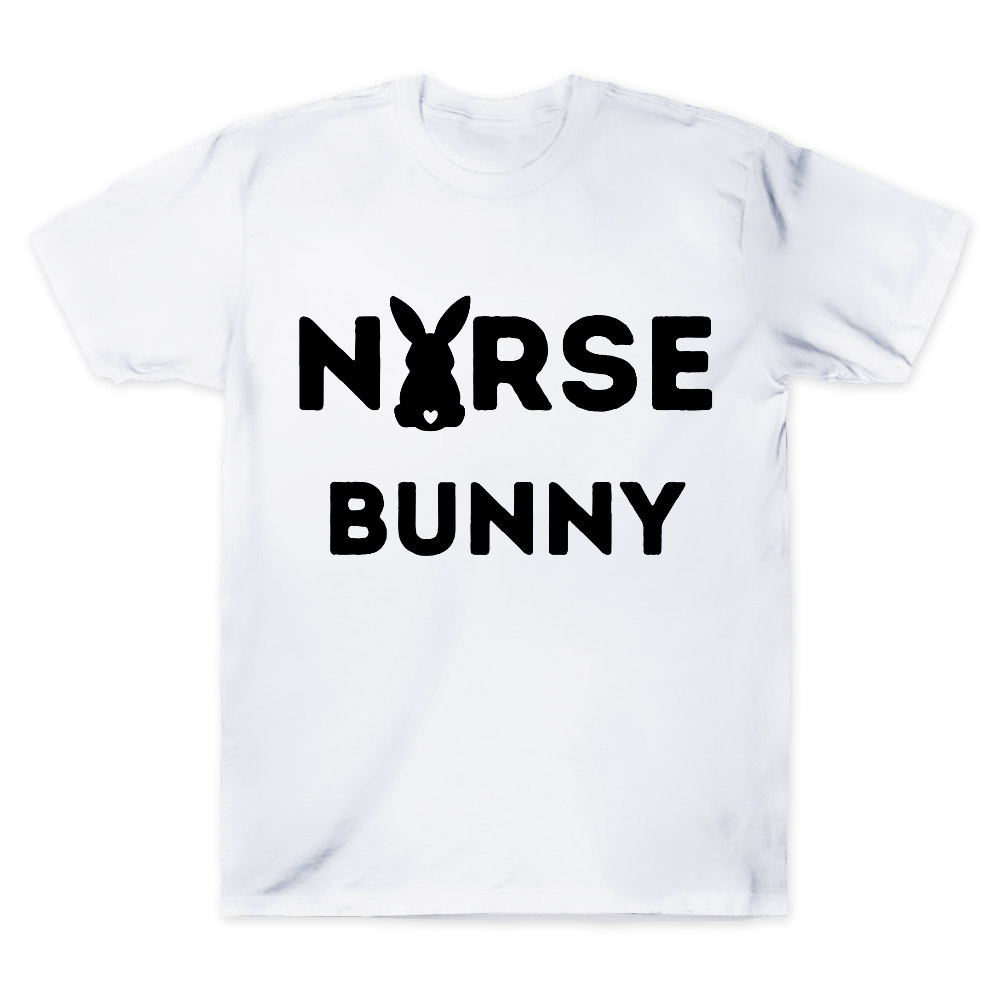 Nurse Bunny Cotton Doctor T-shirt