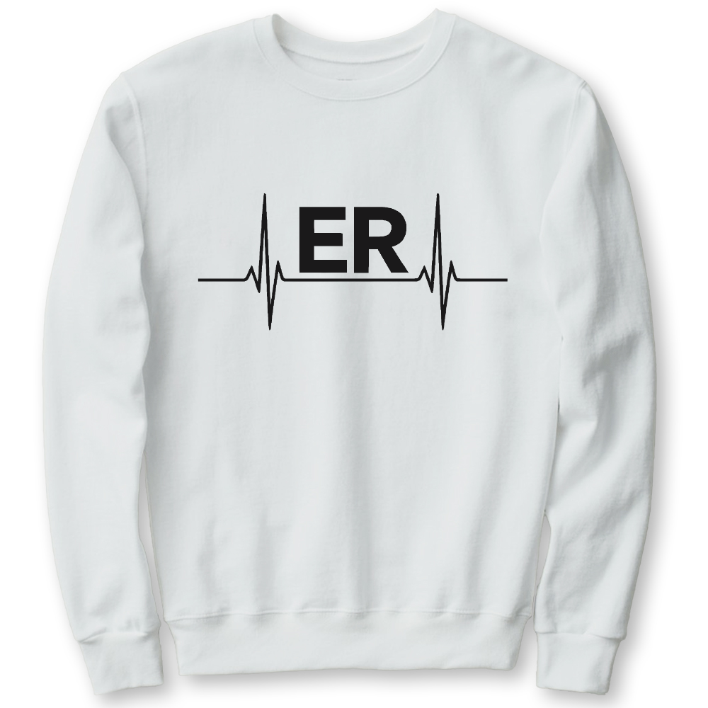 Er Cotton Pullover Sweatshirt